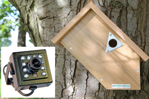20m Wired Colour Bird Box Side Camera System Ultra HI-RES with Night Vision