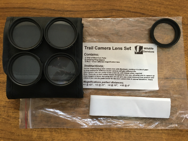Close up lens kit