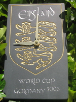 Welsh Slate Football Team World Cup Clock