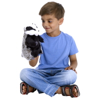 badger hand puppet