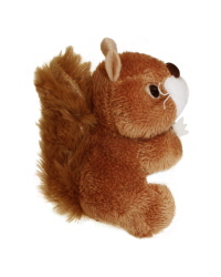 red squirrel finger puppet