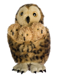 hideaway tawny owl puppets