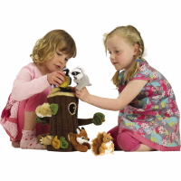 hideaway tree house puppets