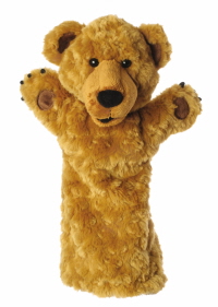 teddy bear hand puppet