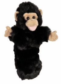 chimp hand puppet