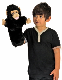 chimp hand puppet