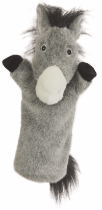 donkey hand puppet