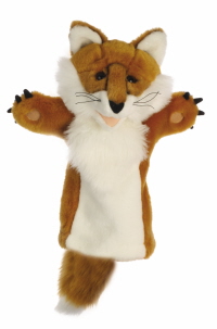 red fox hand puppet