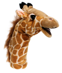 giraffe hand puppet