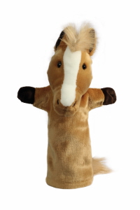 horse hand puppet