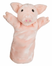 pig hand puppet