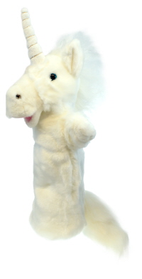 unicorn hand puppet