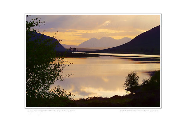 Loch Droma sunset